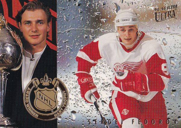 insert karta SERGEI FEDOROV 94-95 Fleer Ultra Award Winners číslo 3 of 8